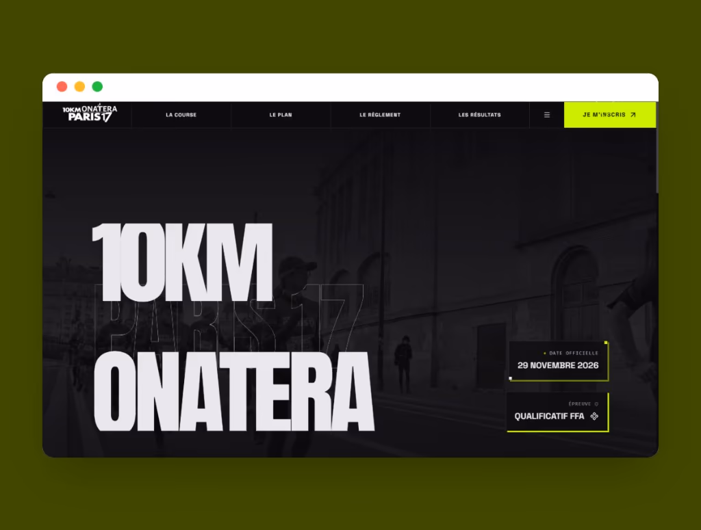 10km 17ème